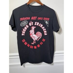 SRIRACHA Hot Sauce Black T-Shirt Small